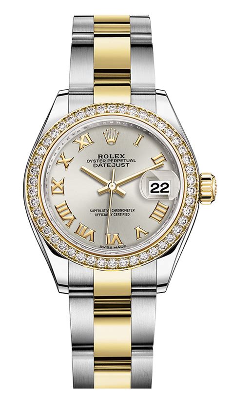 rolex two tone women|Rolex 28mm ladies Datejust watch.